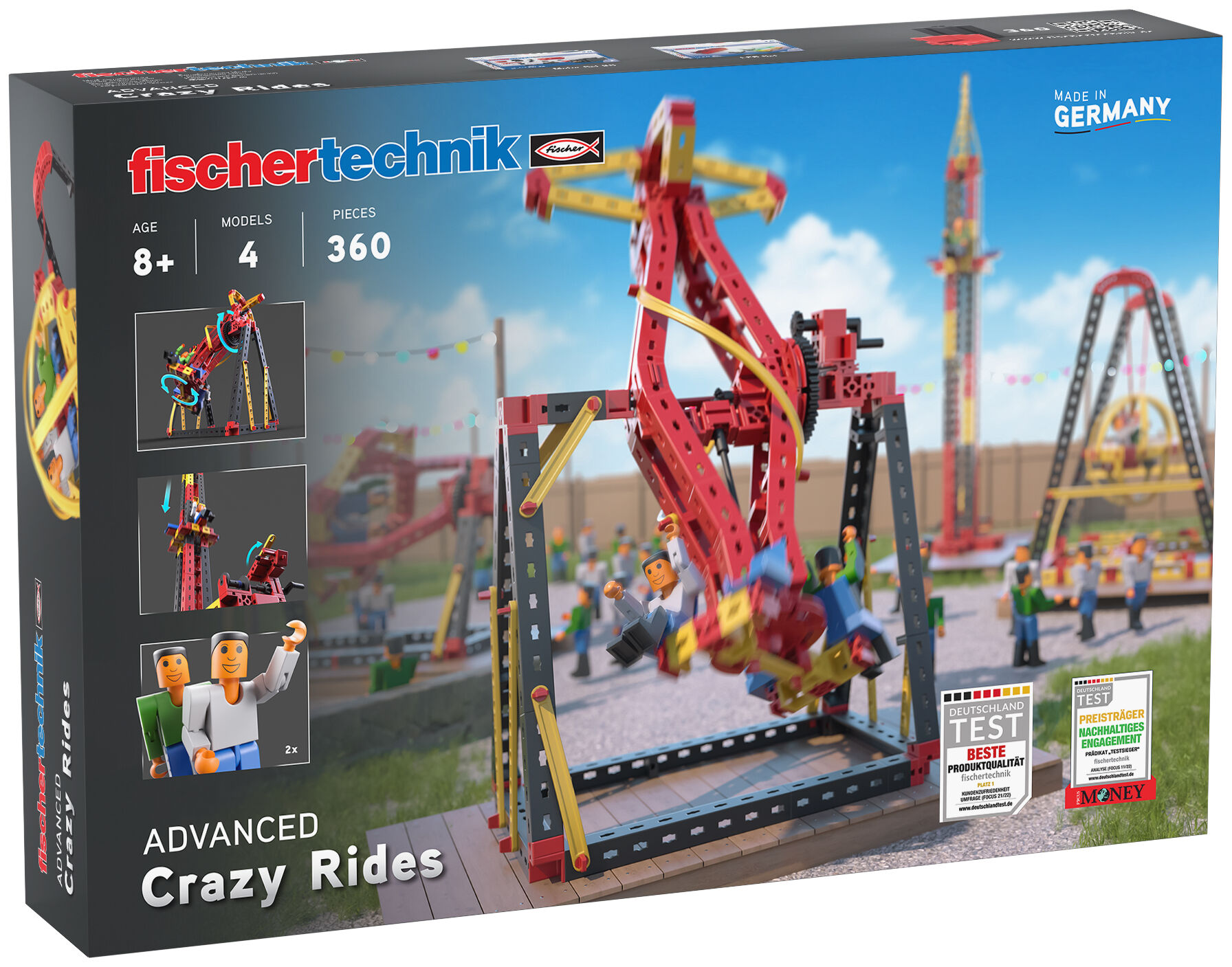 FischertechnikダイナミックXM Constructionセット、マルチ Amazon.com: Fischertechnik Dynamic XM Construction Set, Multi
